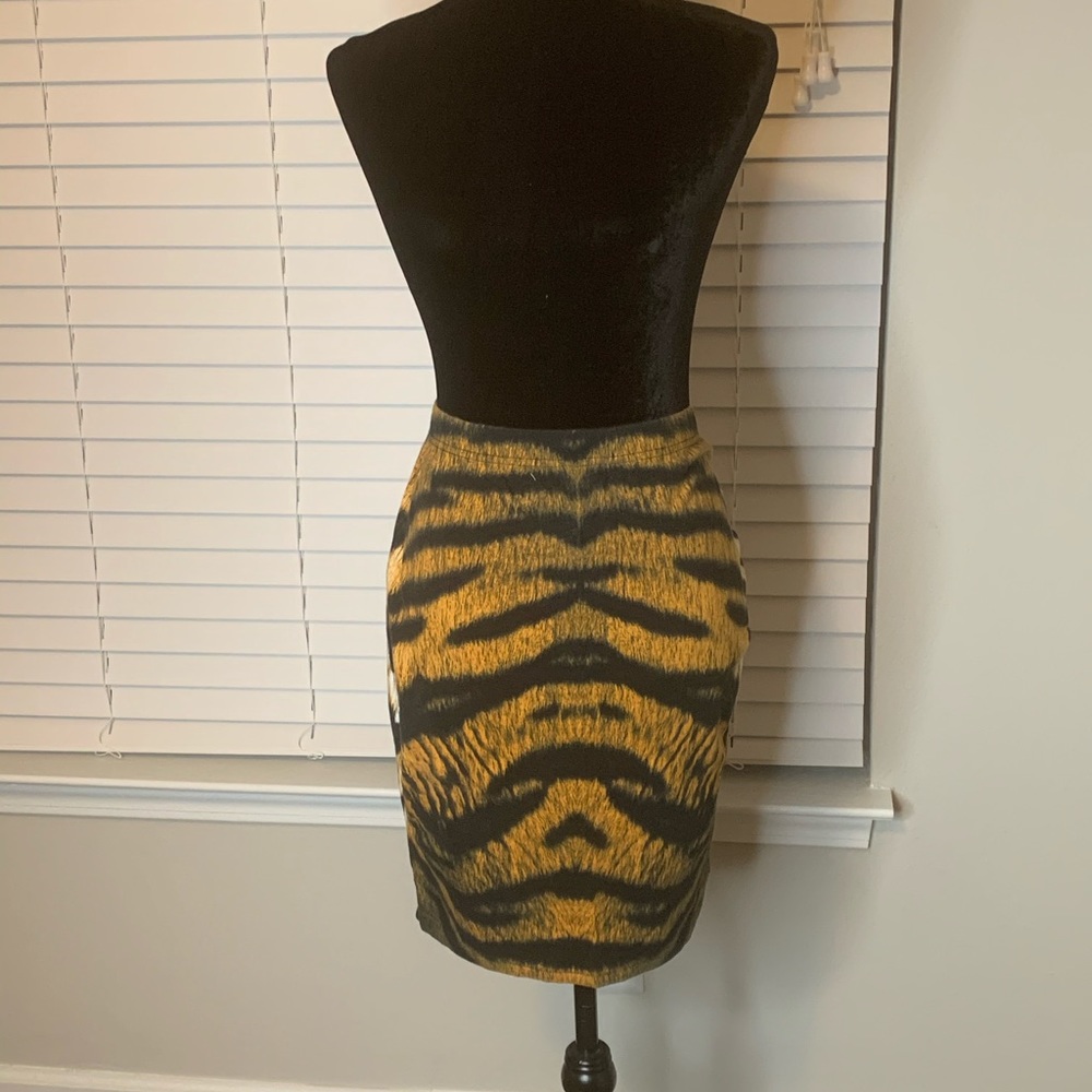 🐅Tiger print bodycon skirt 🐅